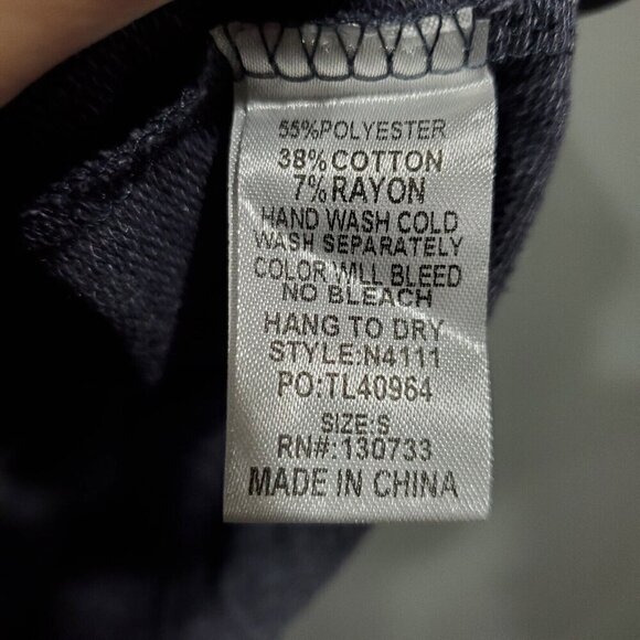 Umgee Womens Small Tunic T Shirt Dress Embroidered Floral Blue Pink Pockets - Picture 8 of 13